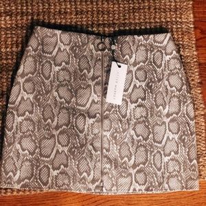 Snakeskin Skirt